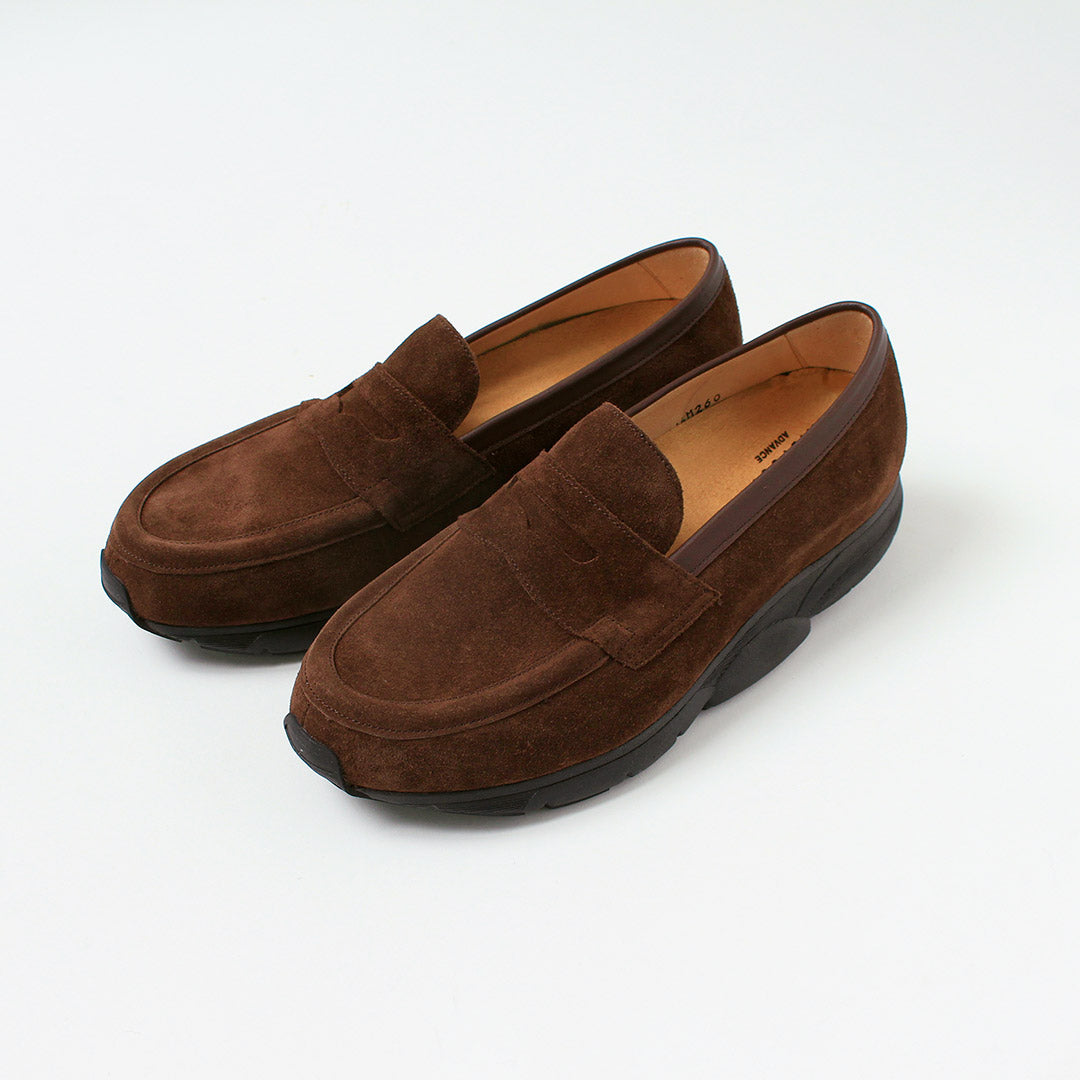 MIDFOOT（ミッドフット）スエード ローファー / メンズ 革靴 本革
