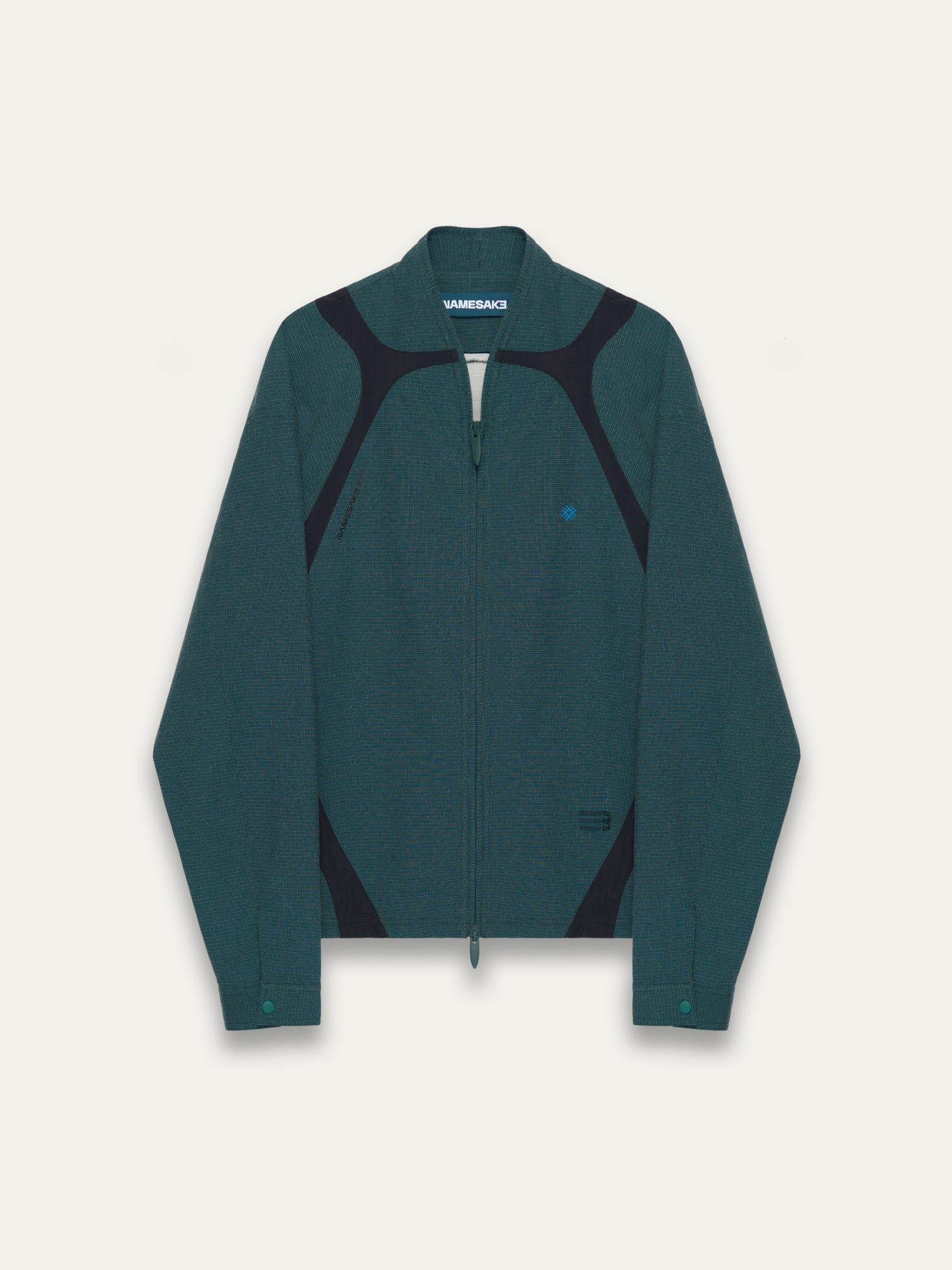 NAMESAKE / Horizon Zip Shirt Namesake Green - Road Sign