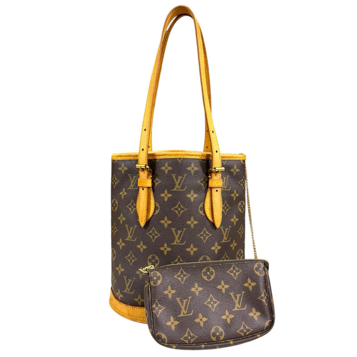 LOUIS VUITTON ルイヴィトン バケットPM モノグラム ショルダーバッグ