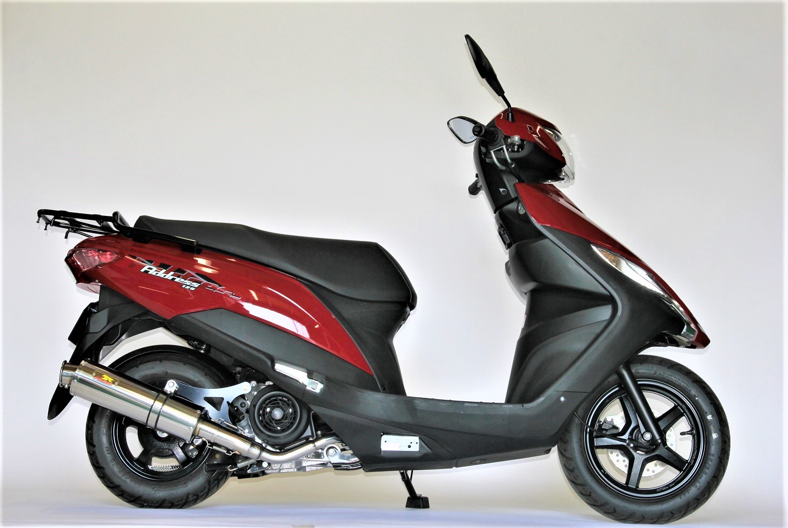 アドレス125| (DT11A)| 22Racing SUS|ステンレスマフラー | マフラー