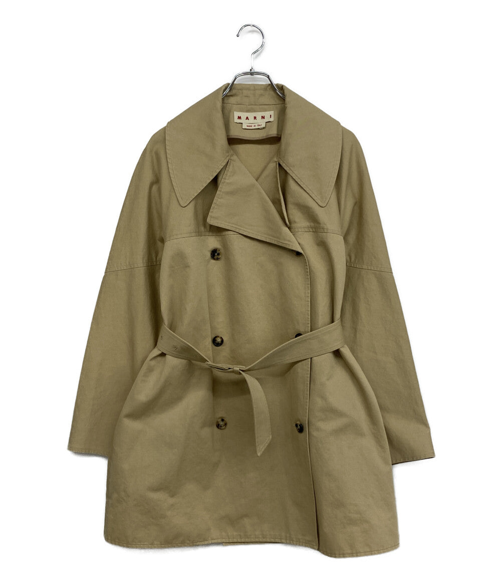 MARNI ショートトレンチコート SPMA0178C0TCZ35 レディース SIZE 38