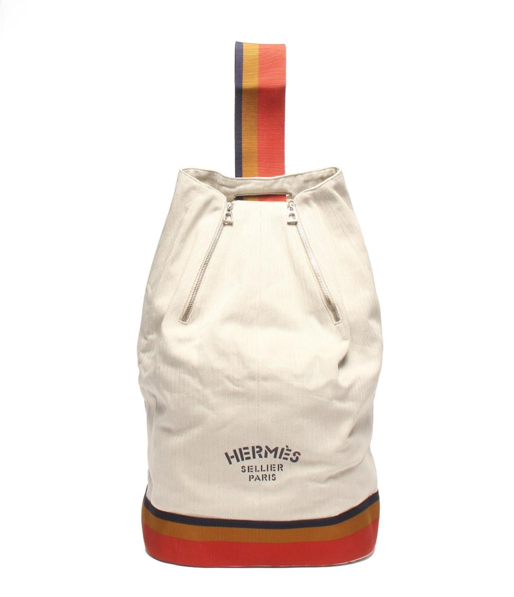 美品 HERMES ショルダーバッグ 斜め掛け ボディバッグ シルバー金具
