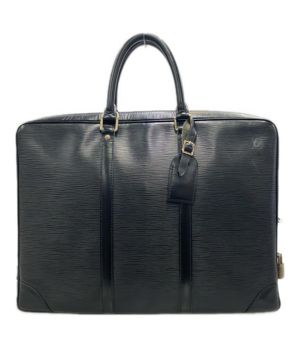 訳あり ルイ・ヴィトン ビジネスバッグ ブリーフケース ポルトドキュ