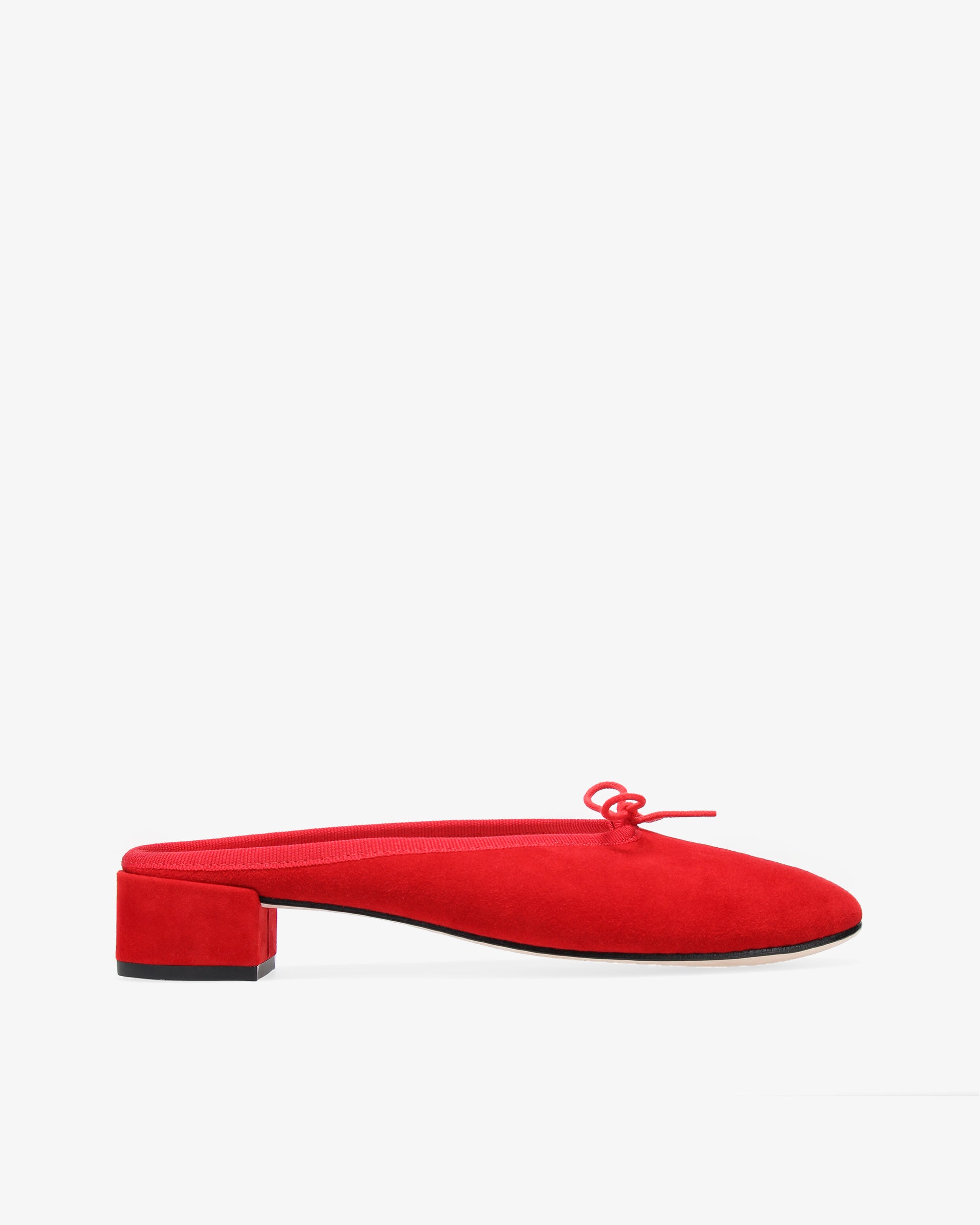 Camille Mules Flame Red | Repetto