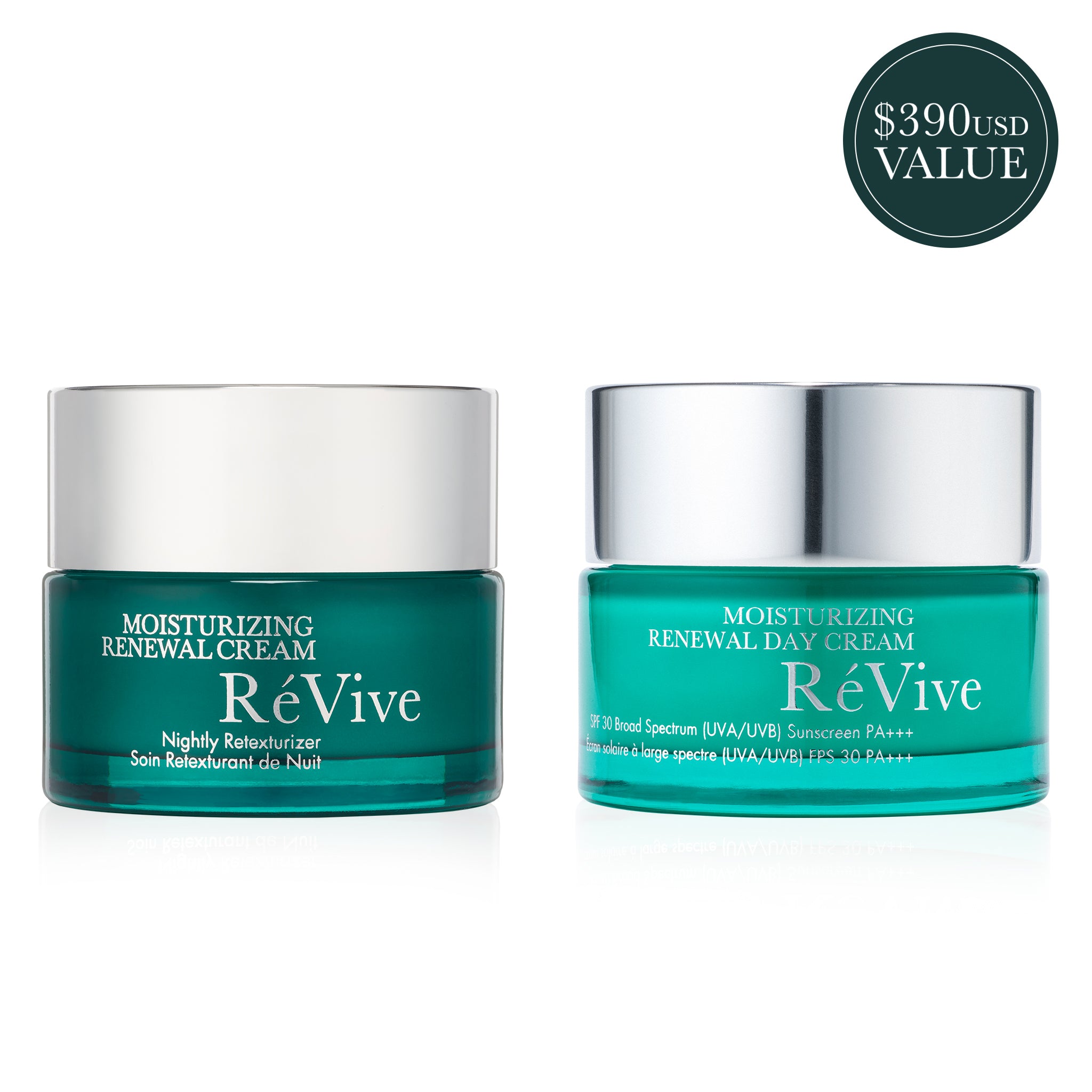 The Renewal Cream Duo | ReVive Skincare – RéVive Skincare