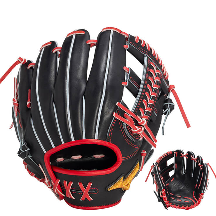 平裏刺繍1円】2025モデル ミズノプロ 限定 軟式 グローブ グラブ 内