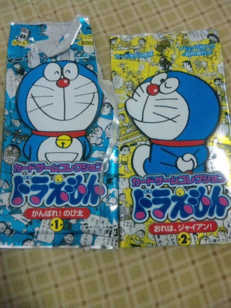 ｶｰﾄﾞｹﾞｰﾑｺﾚｸｼｮﾝ ドラえもん。 | 昭和こどもの生き残り。