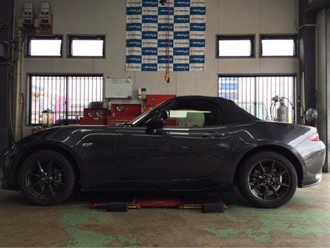 NDロードスターにHKSハイパーマックス♬ | 石川県小松市のタイヤ屋さん