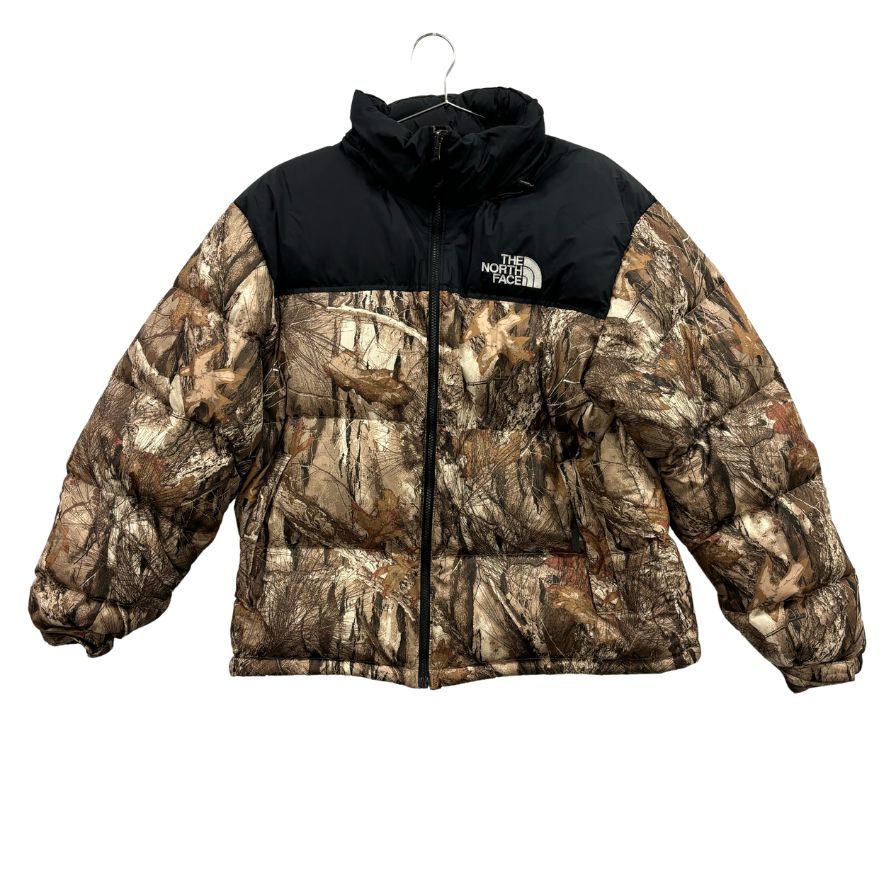 美品◇ザ ノースフェイス レトロヌプシダウンジャケット 枯葉柄 1996