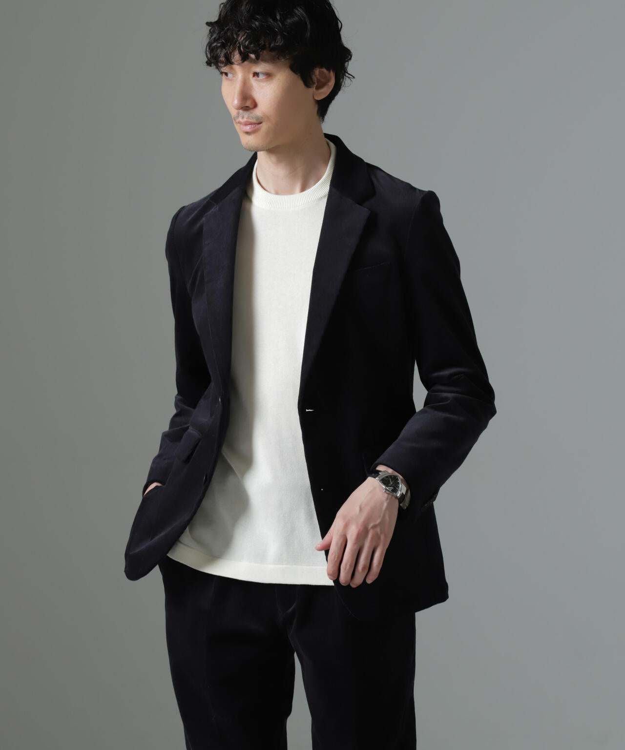 Damerino｣ コットン コーデュロイ ストレッチ セットアップ