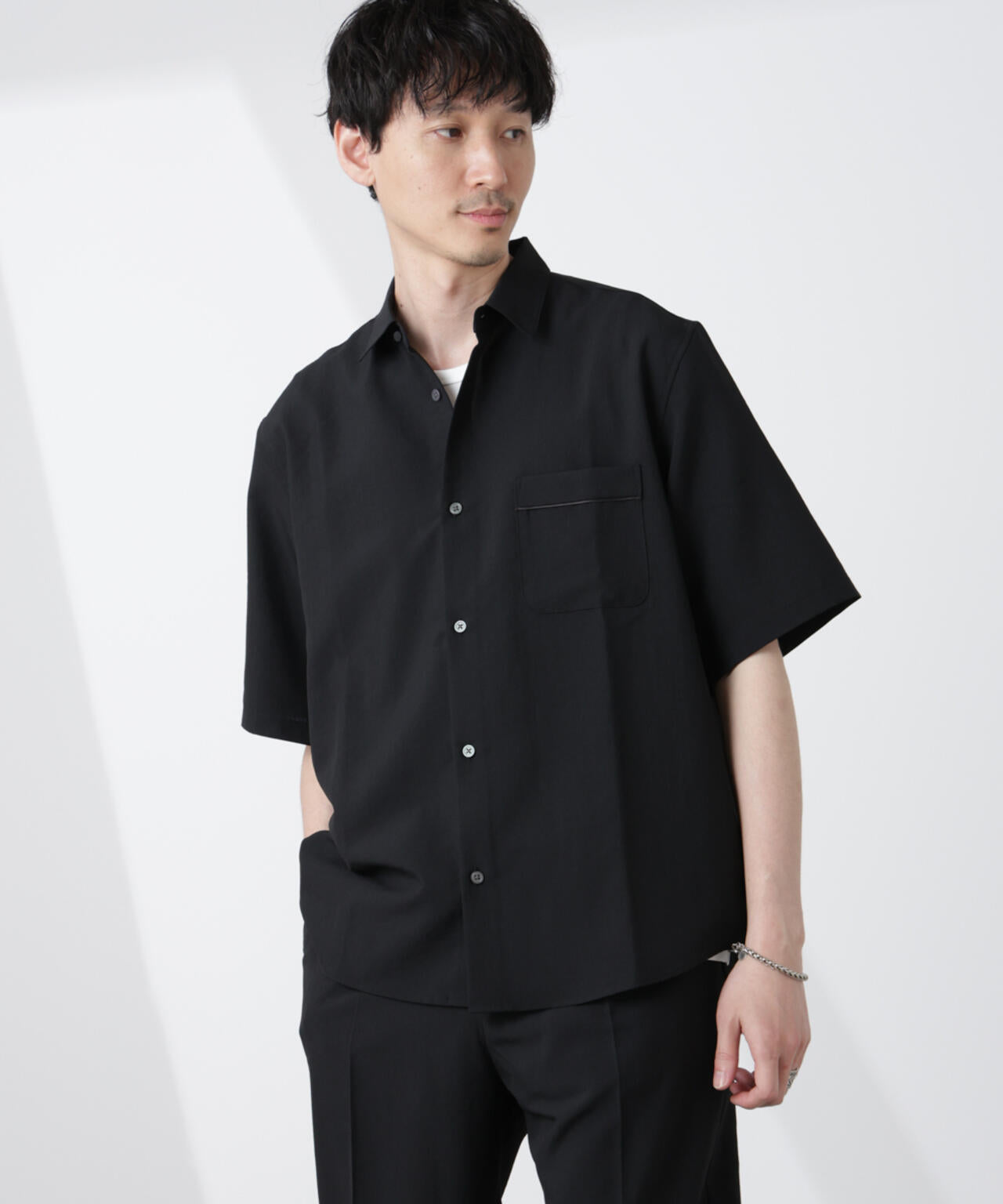 セオアルファ シャツ 半袖（セットアップ可）