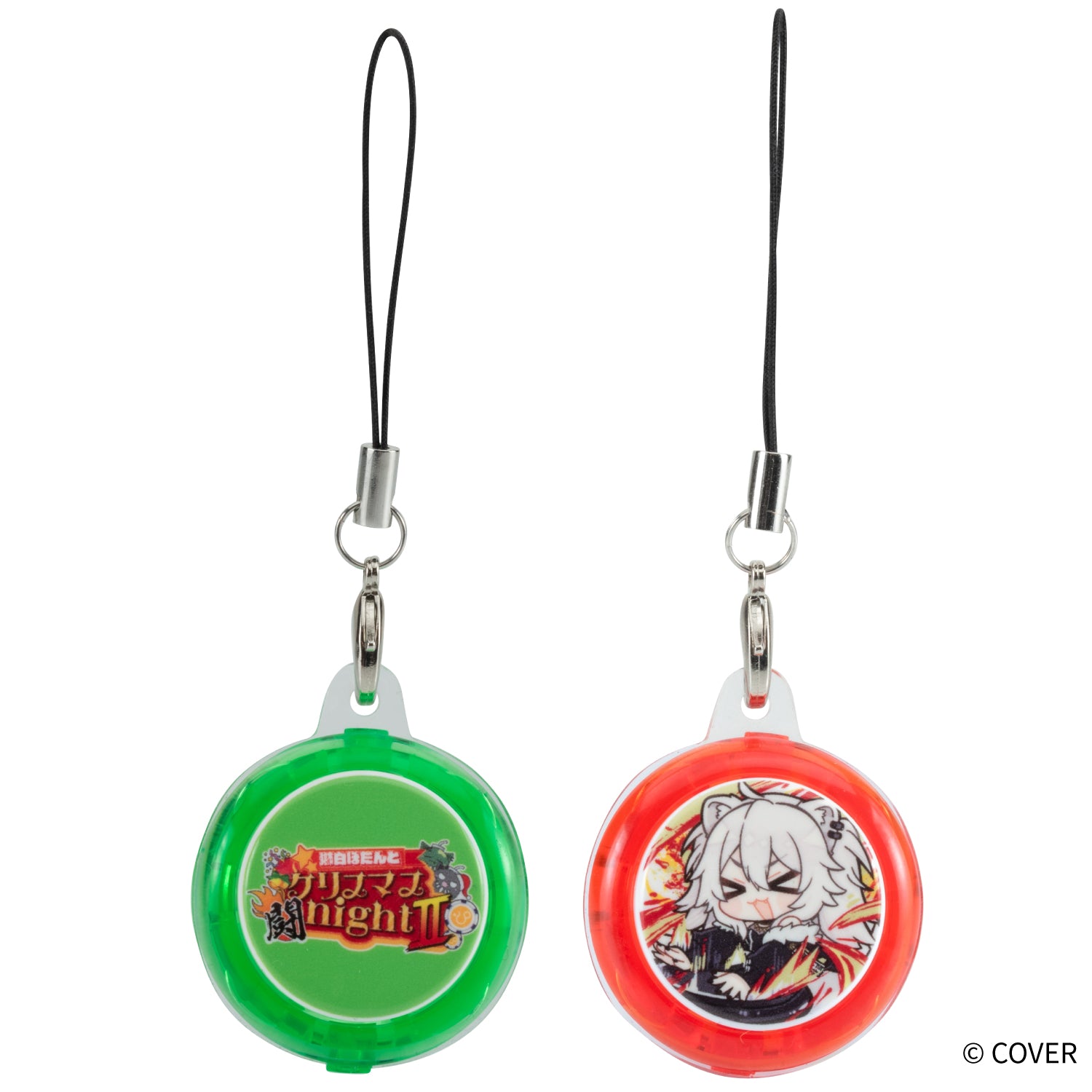 予約商品】獅白ぼたんとクリスマス闘NightⅡ 30Φアケコンボタン