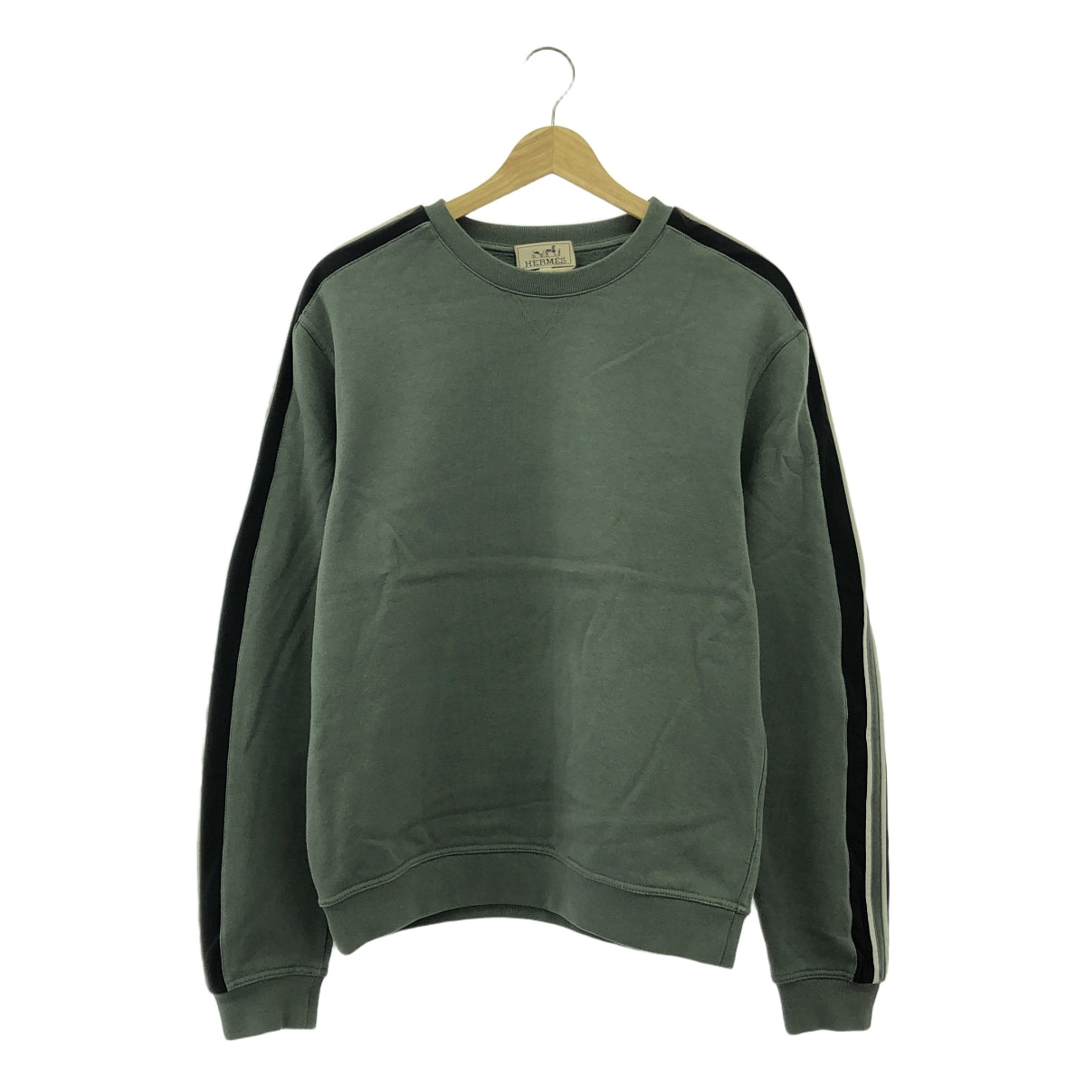 美品】 HERMES / エルメス | ランH サイドライン スウェット