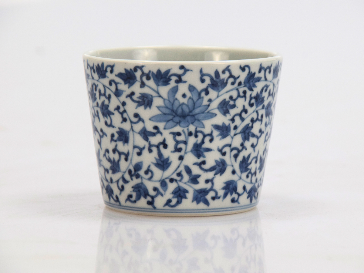 有田焼 染付花唐草 蕎麦猪口（大） – SAGA COLLECTIVE