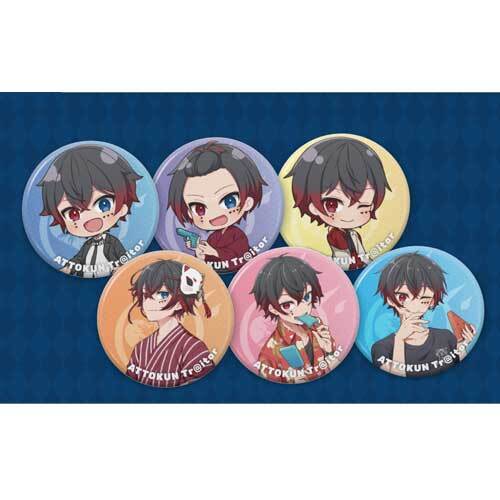 あっとくん / あっとくん「Tr@itor」ランダム缶バッジ（全6種