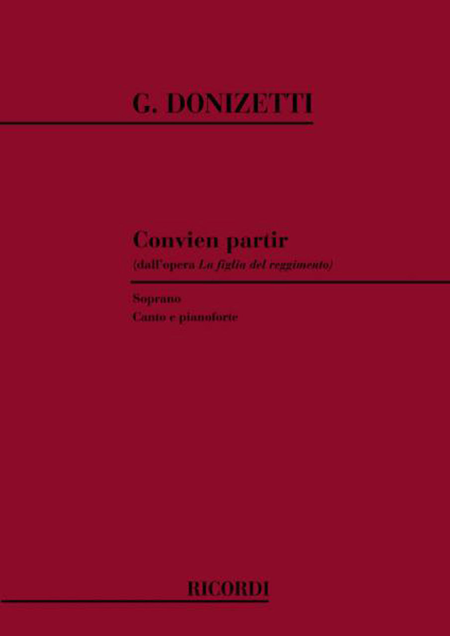 ドニゼッティ：オペラ「連隊の娘」 第1幕より さようなら(ソプラノ