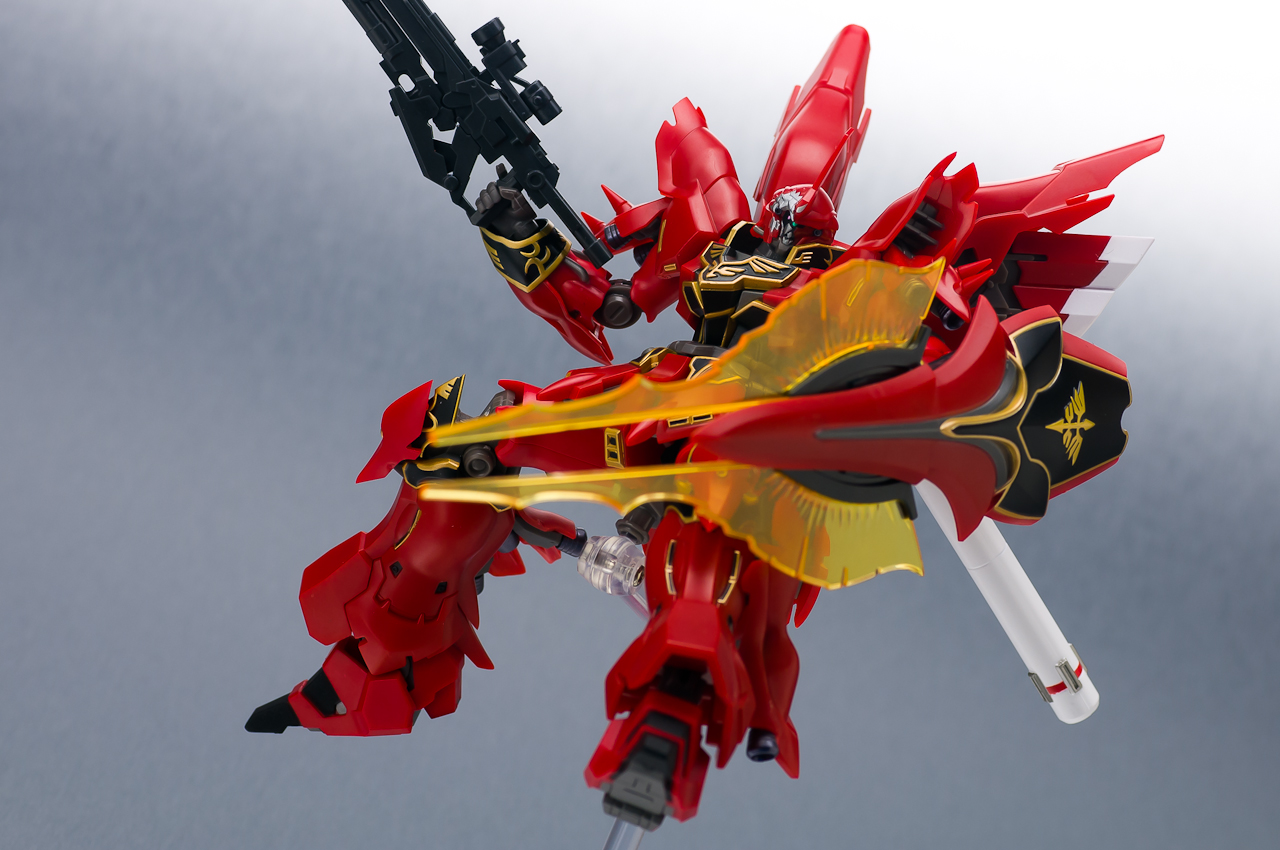 バンダイ ROBOT魂 MSN-06S シナンジュ レビュー】 バンダイ ROBOT魂 <SIDE MS> MSN-06sシナンジュ