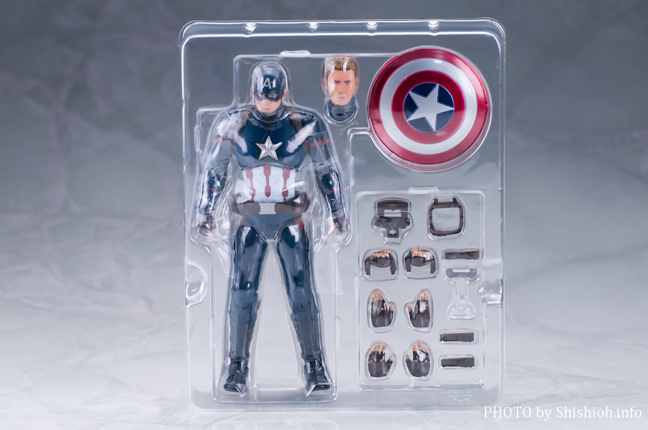 レビュー】 バンダイ S.H.Figuarts キャプテン・アメリカ（シビル