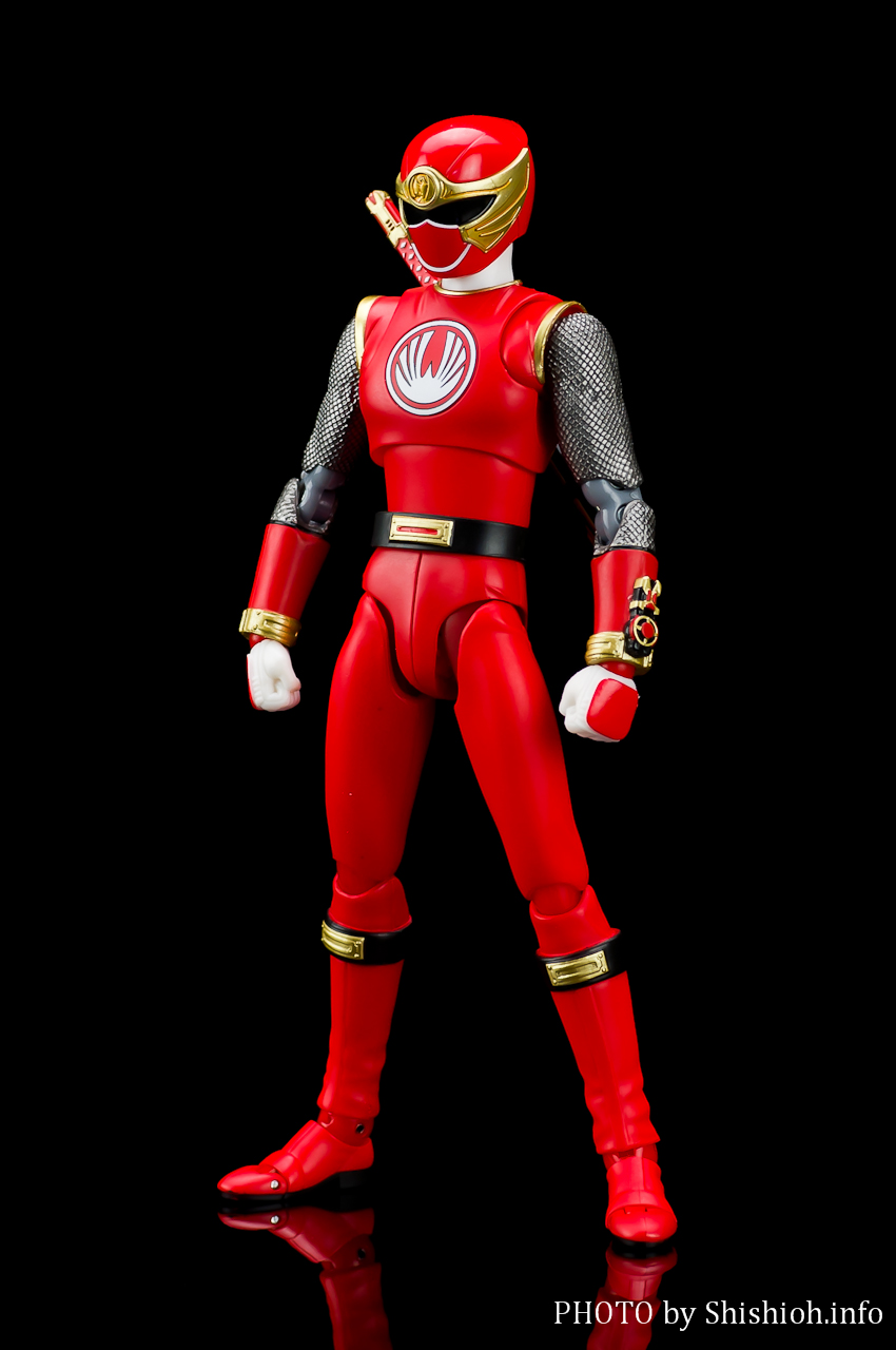 レビュー】 バンダイ S.H.Figuarts ハリケンレッド [忍風戦隊