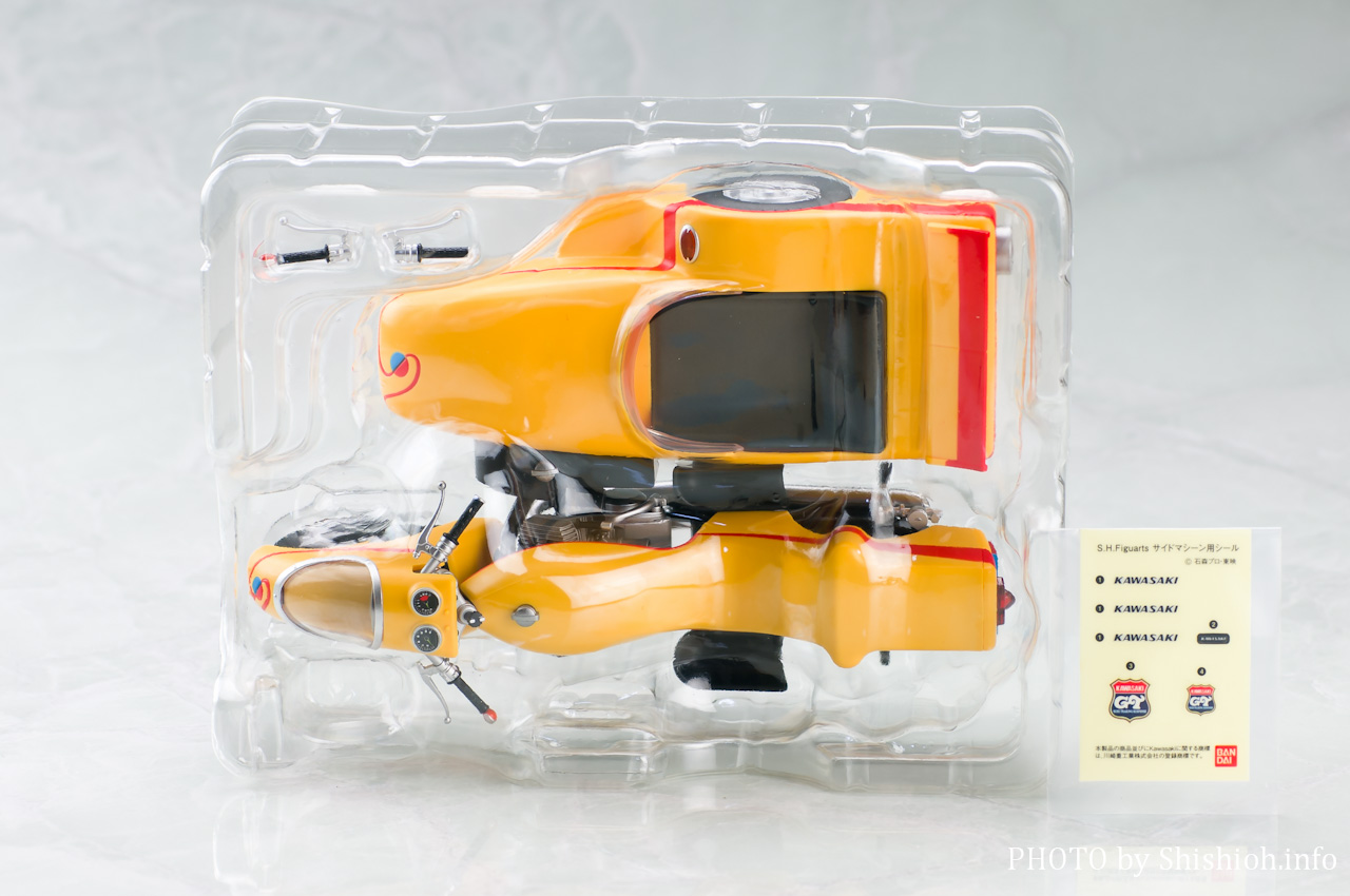 レビュー】 バンダイ 魂ウェブ商店 S.H.Figuarts サイドマシーン [人造