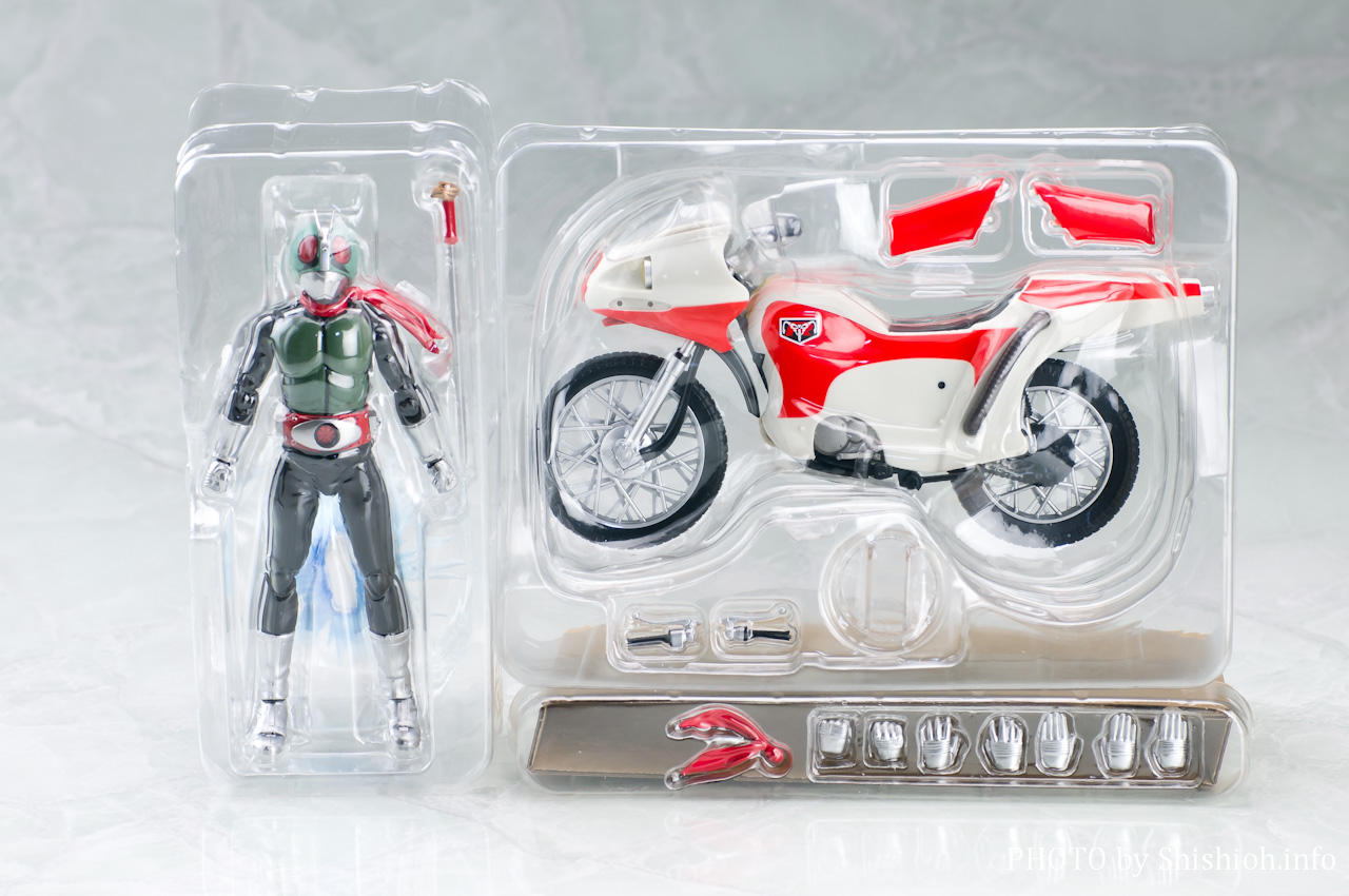 レビュー】 バンダイ S.H.Figuarts 仮面ライダー新1号＆新サイクロン号
