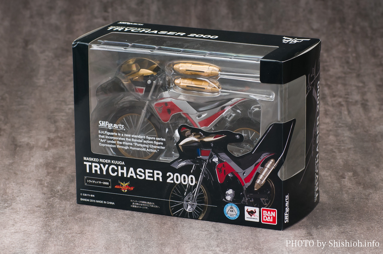レビュー】 バンダイ S.H.Figuartsトライチェイサー2000 [仮面ライダー