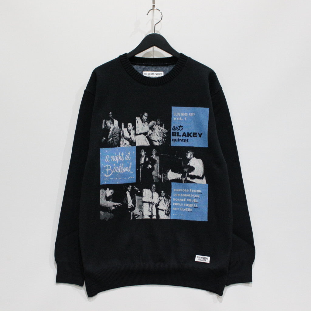 BLUE NOTE | JACQUARD SWEATER -TYPE 1- #ONE [BLUENOTE-WM-KN01]_