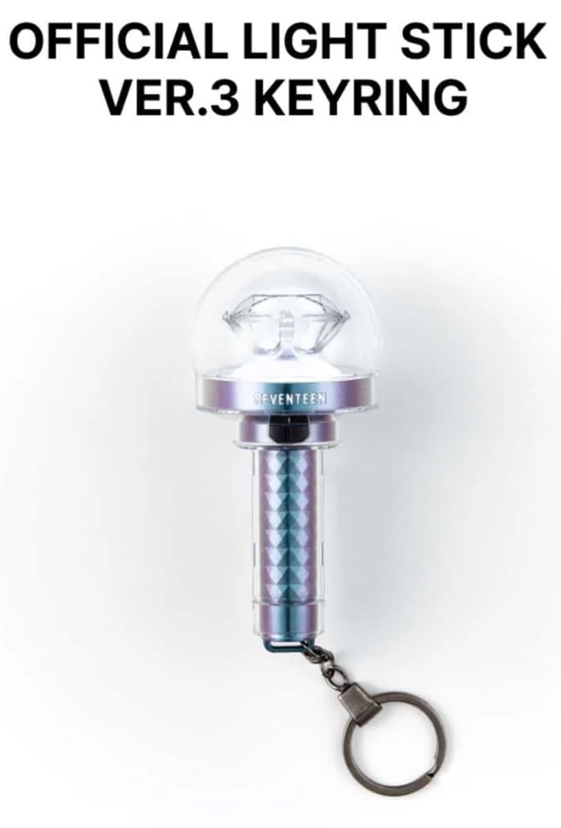SEVENTEEN Official Light Stick Ver.3 Keyring – allkpop THE SHOP