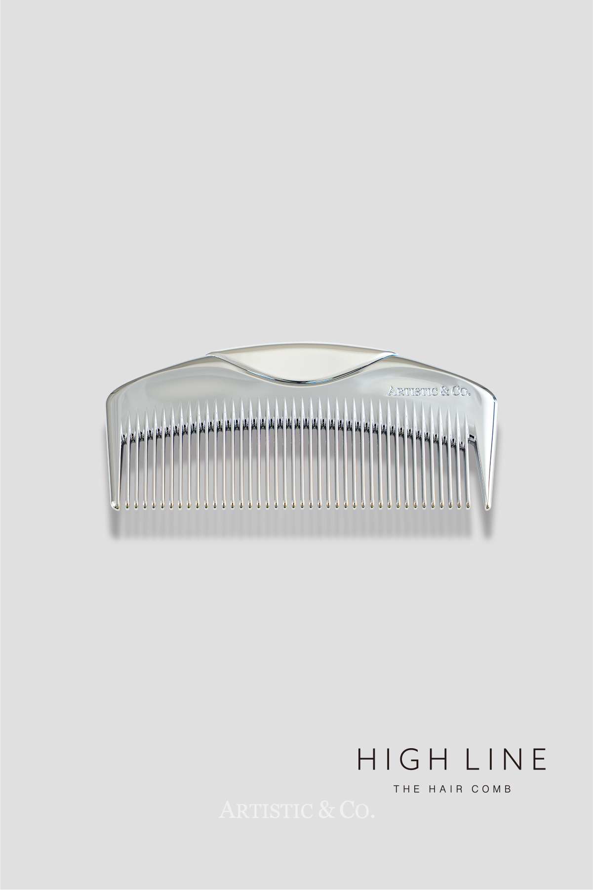 ハイライン ザ ヘアコーム (半月 シルバー)