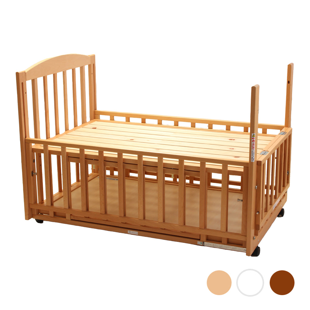 内径 幅70×長さ120 ベビーベッド YAMASAKI スリーオープンベッド