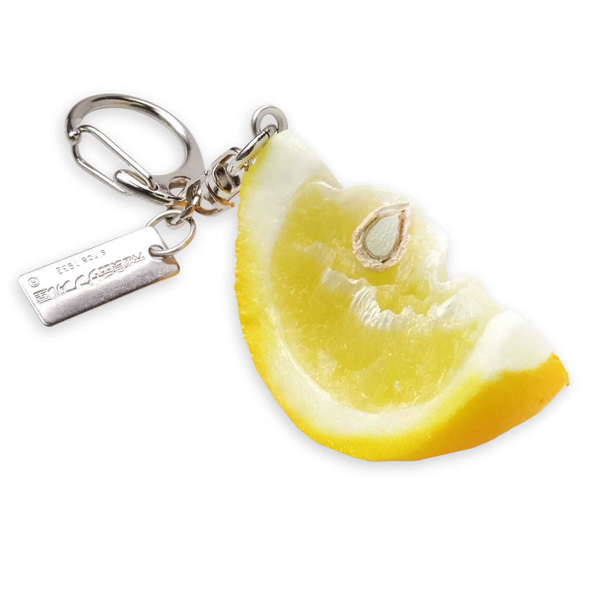 元祖食品サンプル屋「搾ったレモンのキーリング 」