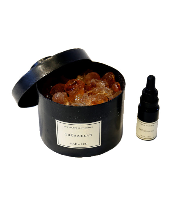 MAD et LEN ポットポプリ アンバー(THÉ SICHUAN) マドエレン】ポプリ