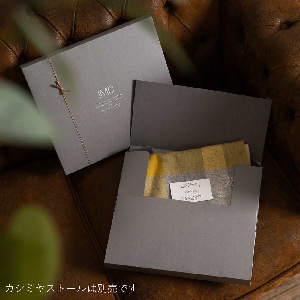 IMCカシミヤマフラー・ストール専用ギフトボックス – INTERMODE KAWABE