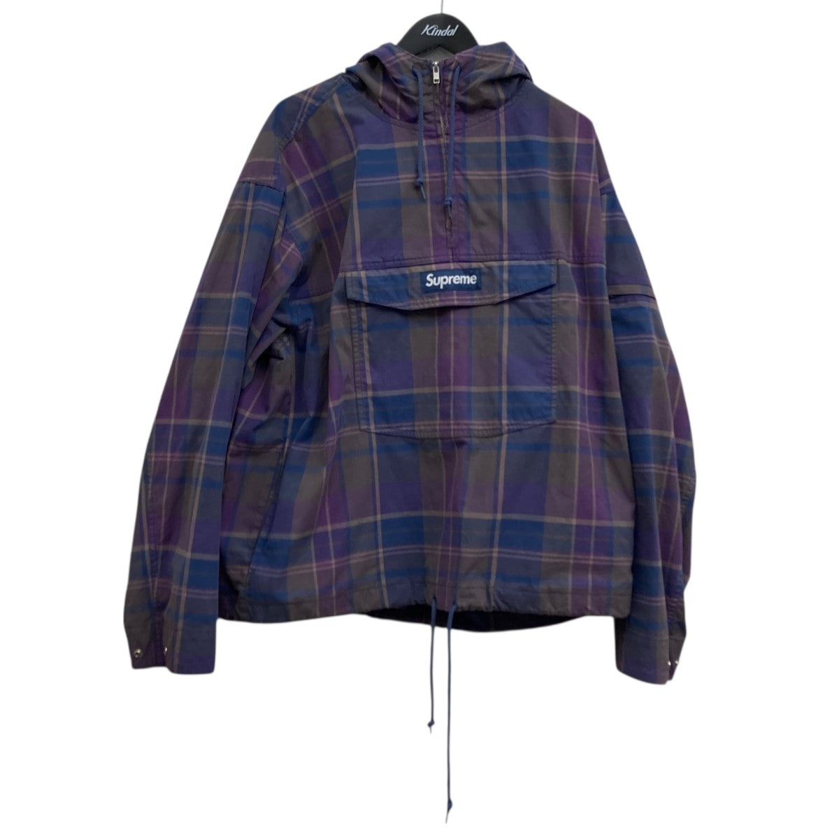 Supreme(シュプリーム) COTTON UTILITY ANORAK PLAID チェック