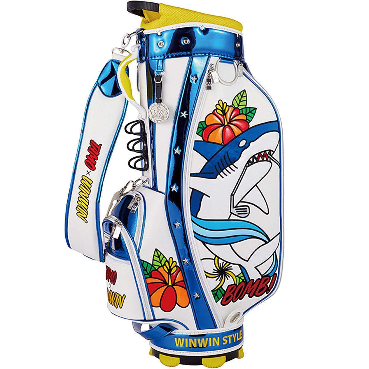 ALOHA SHARK LEM キャディバッグ(【男性】キャディバッグ)|ウィン