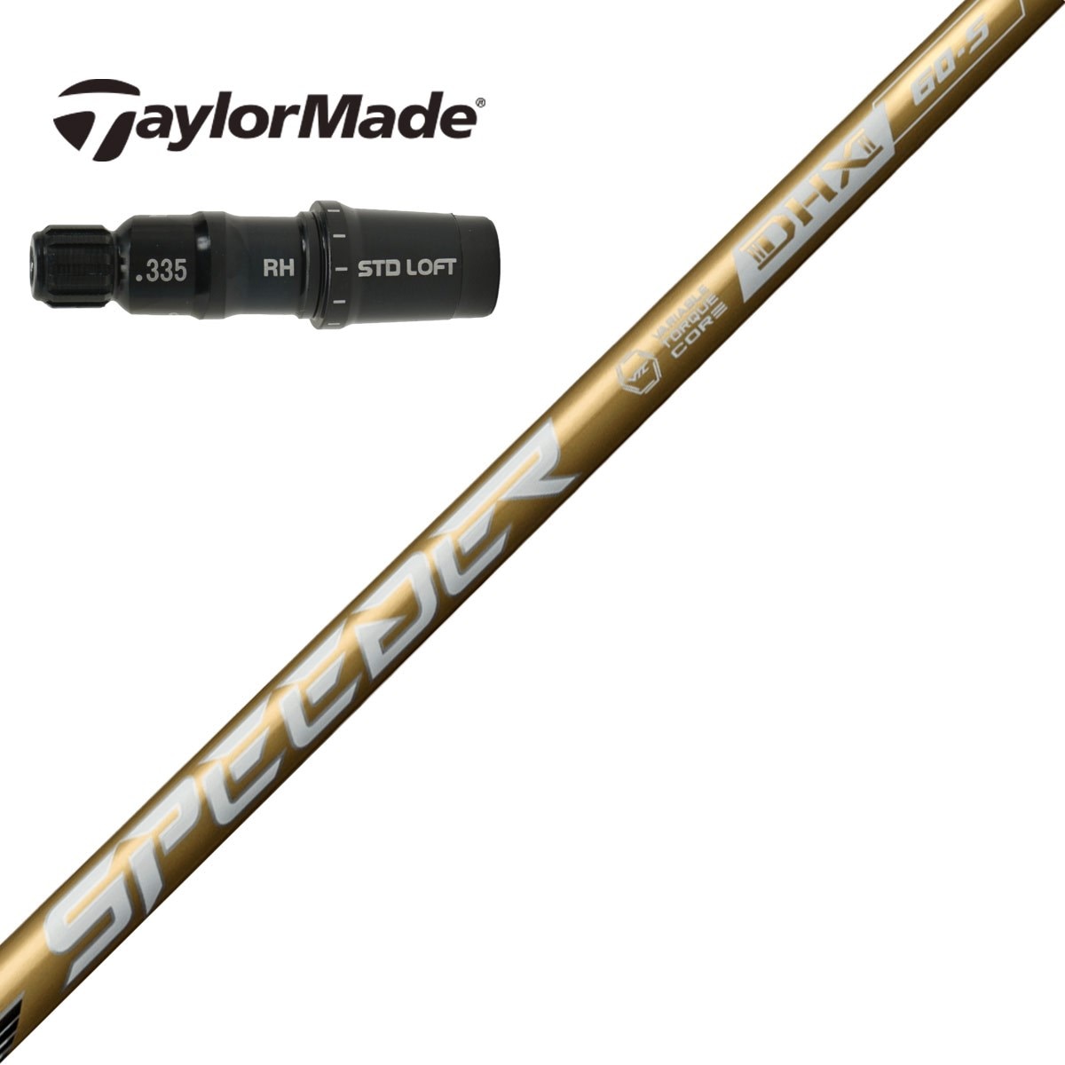 テーラーメイドドライバー用 SPEEDER NX GOLD スリーブ付きシャフト