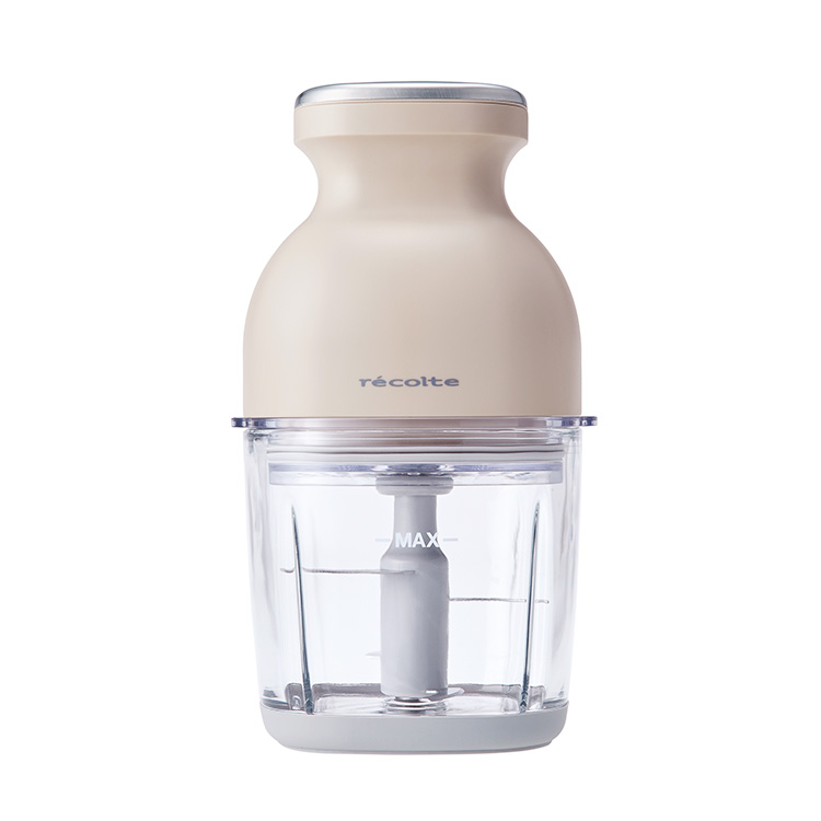 ☆［レコルト］コードレス カプセルカッターボンヌ クリームホワイト