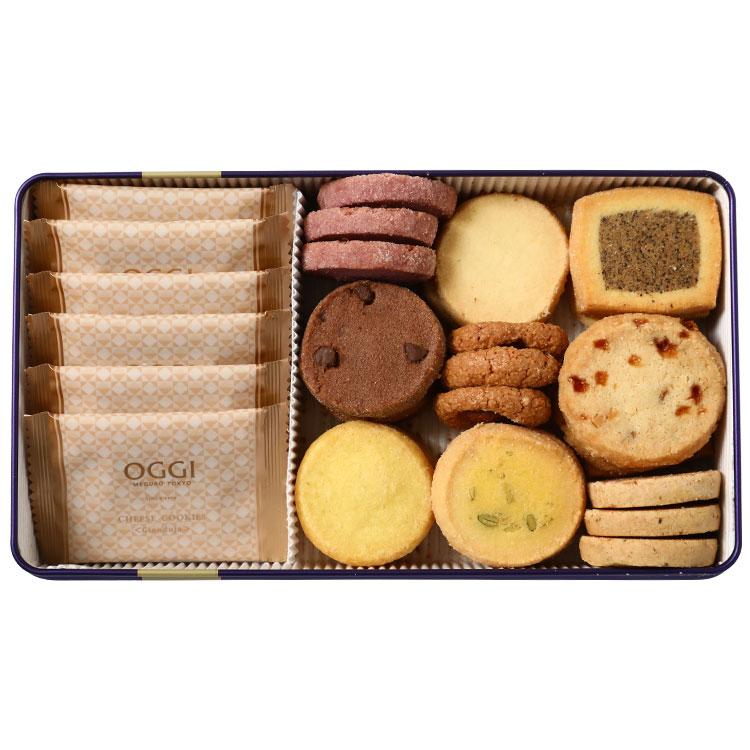 OGGIクッキーアソート缶|小田急のてみやげ|オッジ|クッキー|小田急