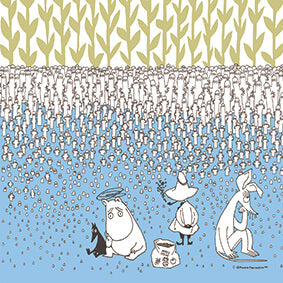 MOOMIN TRIBUTE WORKS×a good view アートポスター フレームセット