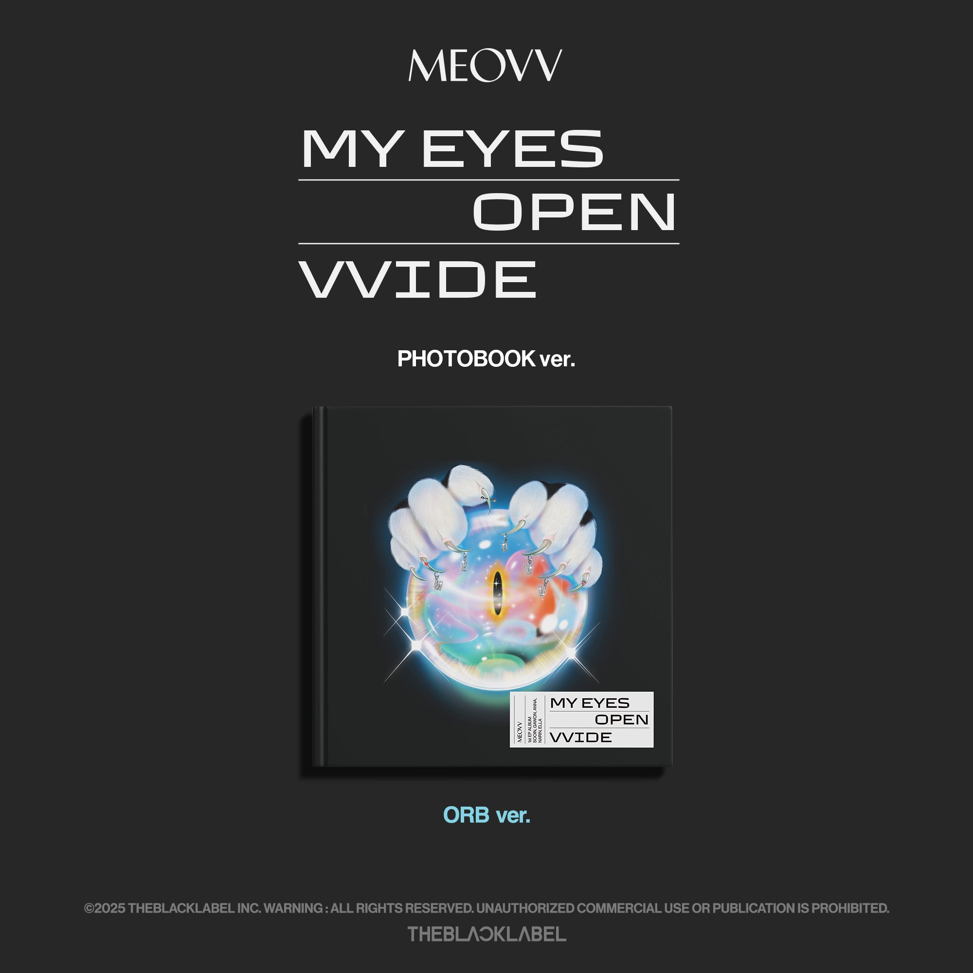 MEOVV 1st EP ALBUM 'MY EYES OPEN VVIDE' (ORB ver.) - MEOVV