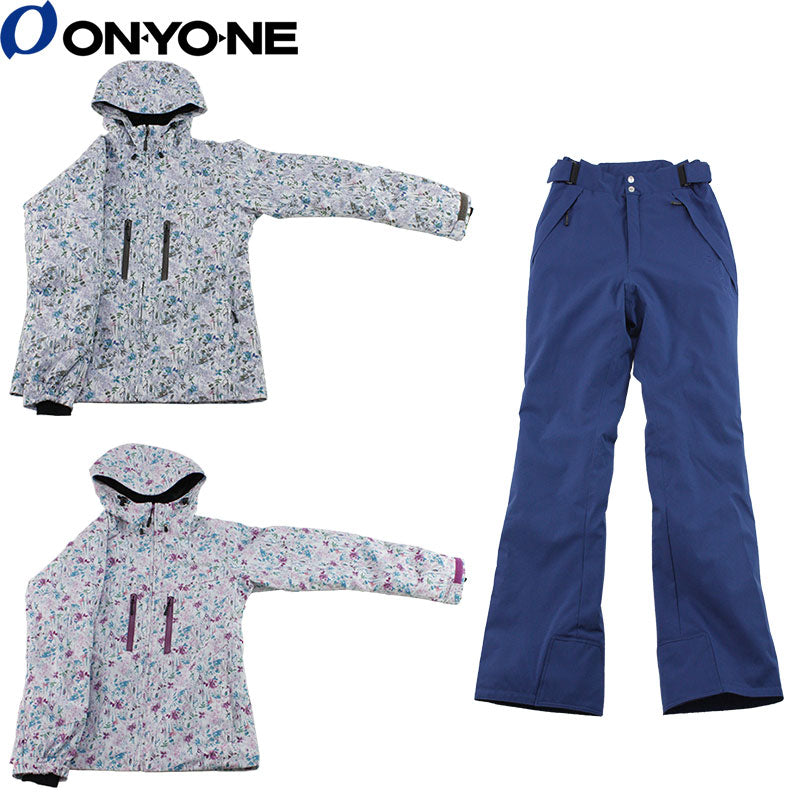 スキーウェア レディース 上下セット ジャケット パンツ 花柄 – SPORTEC.JP