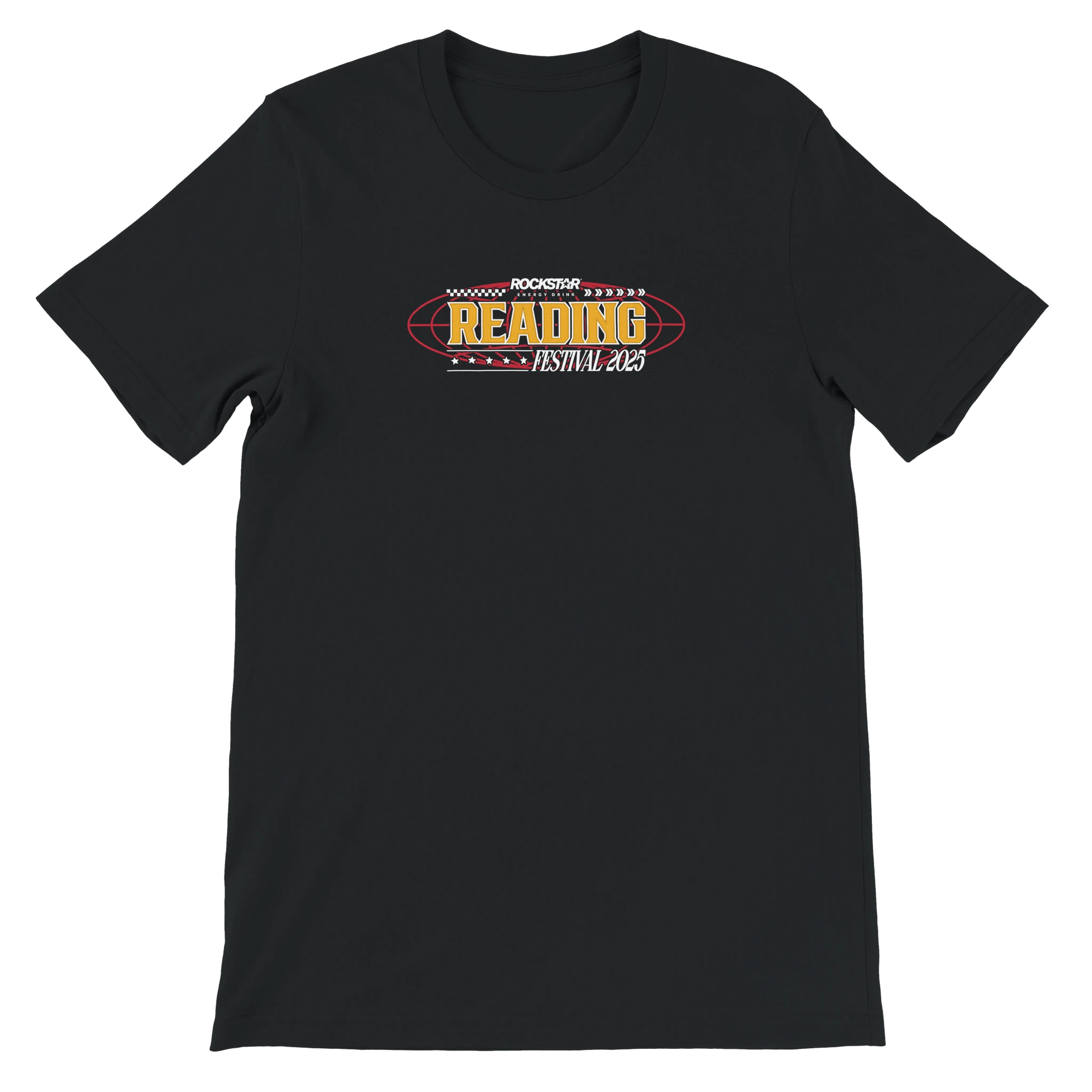 Reading 2025 Line-Up Black T-Shirt – Reading & Leeds Festival
