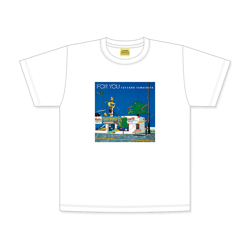 FOR YOU」Tシャツホワイト – 山下達郎 ONLINE SHOP