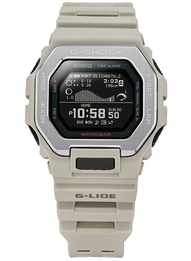 G-SHOCK G-LIDE GBX-100-8JF メンズ 電池式 Bluetooth デジタル 反転