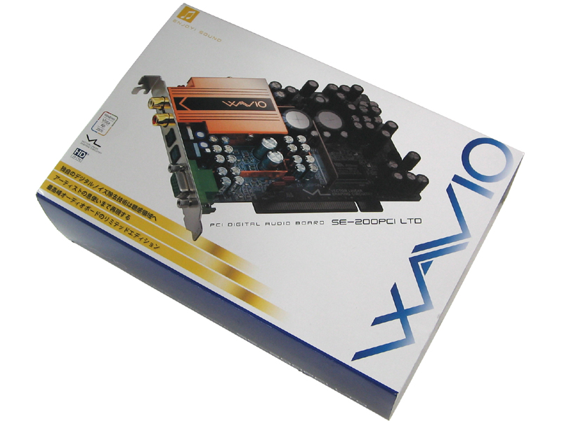 オンキヨーWAVIO 10周年記念オーディオボード「SE-200PCI LTD」 - 自作