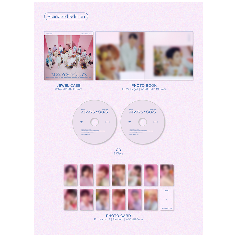 SEVENTEEN - SEVENTEEN - ALWAYS YOURS (Standard Edition) 2CD