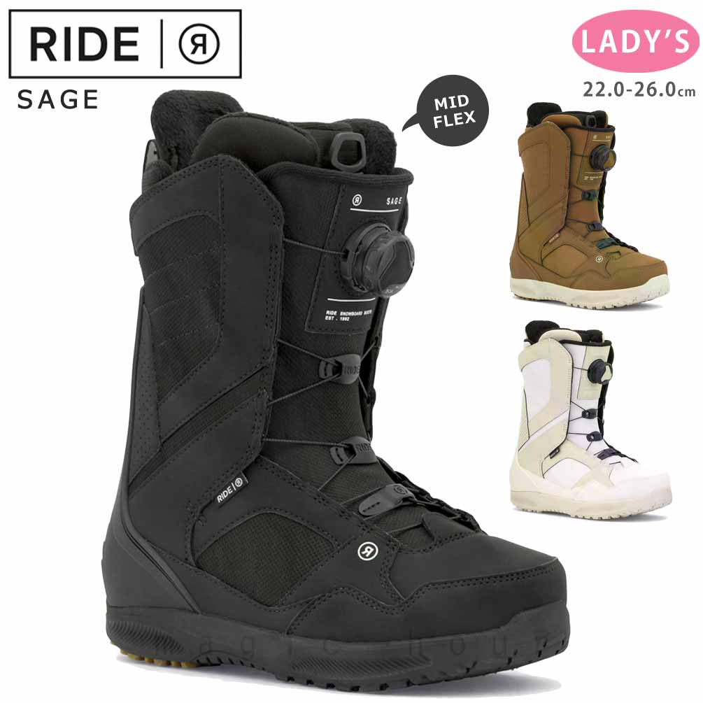 RIDE(ライド) スノーボード ブーツ BOA レディース RIDE ライド SAGE