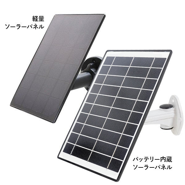 ちび太防犯灯(WTW-EGW1724W)専用ソーラーパネル単体 WTW-SOR2106B-1724