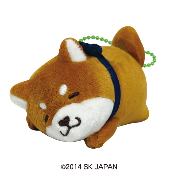 忠犬もちしば すやすやぬいぐるみボールチェーン – きゃらマルシェ