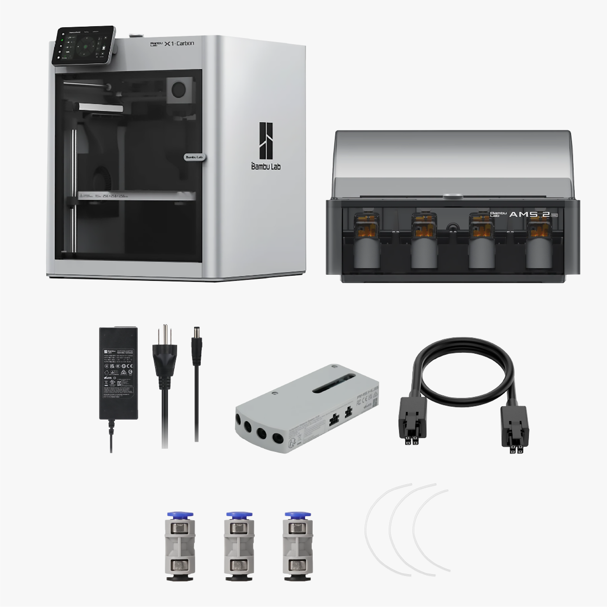 販売終了】Bambu Lab『P1S AMS 2 + HUB Bundle』 – 3Dプリンターと